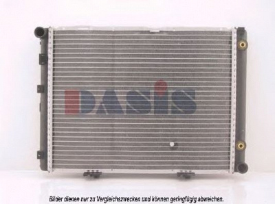 AKS DASIS 121580n -  Радиатор, охлаждение двигателя